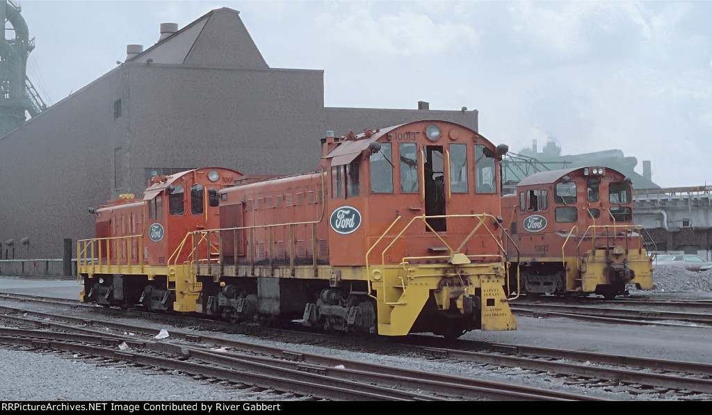 Ford Switchers at the Dearborn Plant